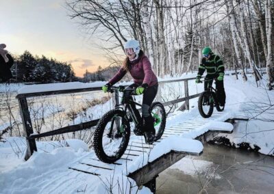 Tour guidé fatbike Mont-Tremblant | D-Tour