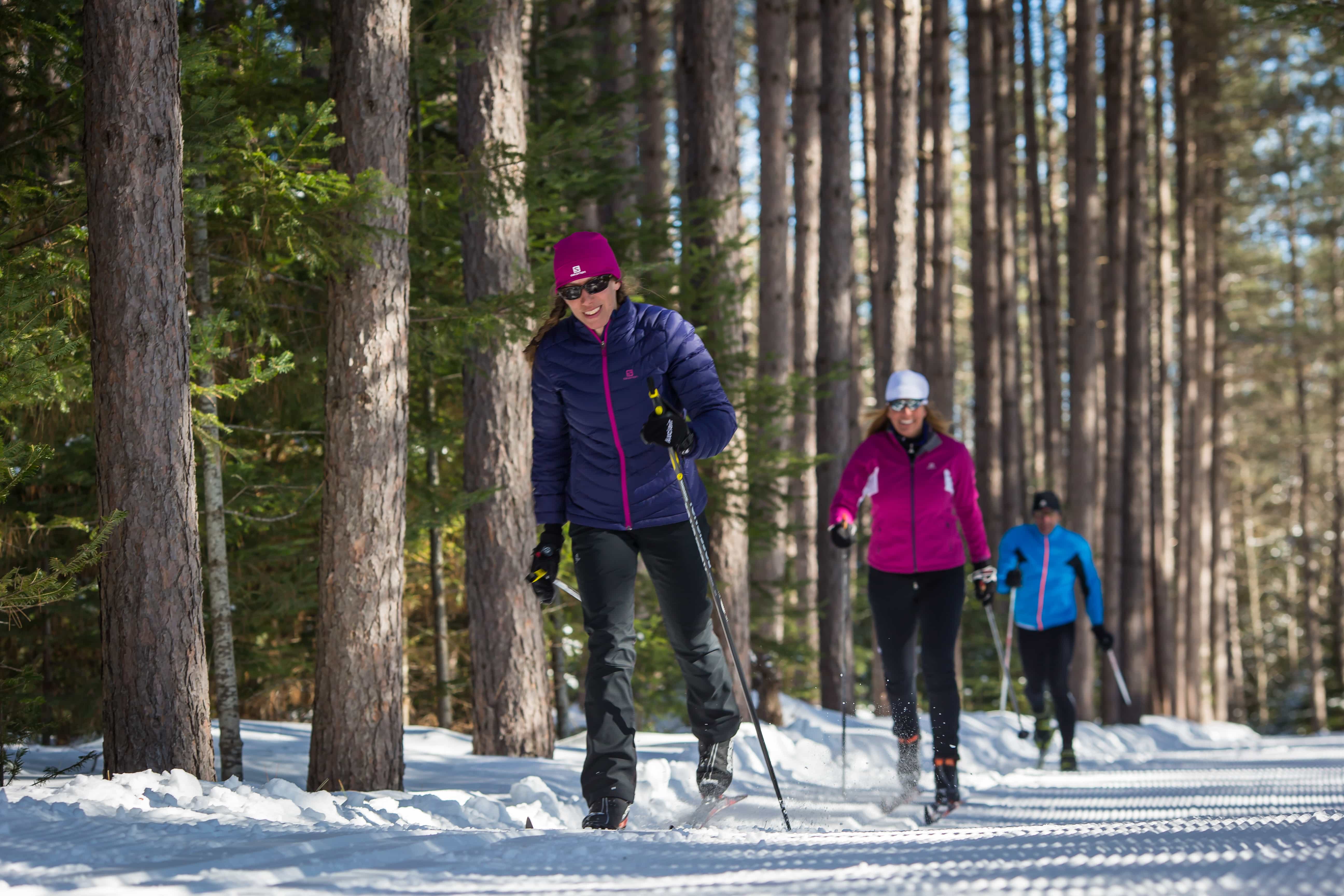 Cross-country skiing Domaine Saint-Bernard