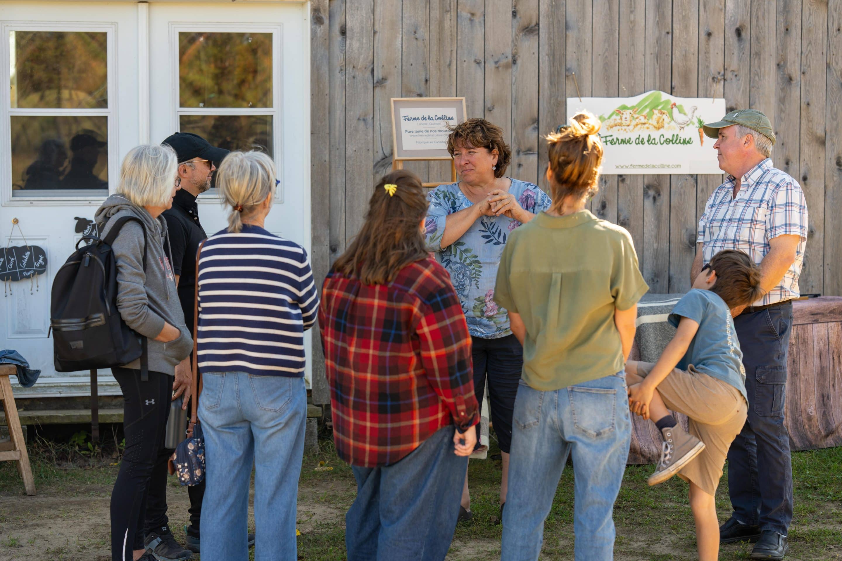 Immersion à la Ferme de la Colline Laurentides