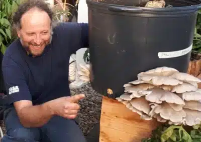 wild mushroom discovery Laurentians with Vincent Leblanc D-Tour