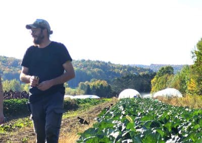Organic farm honey house tour Mont-Tremblant D-Tour